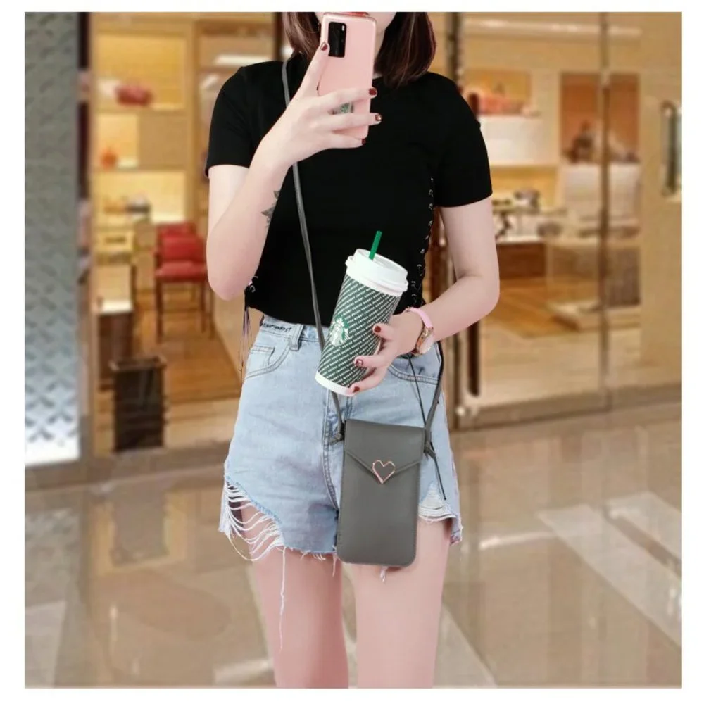 Crossbody Phone Purse Touch Screen Purse with Shoulder Strap